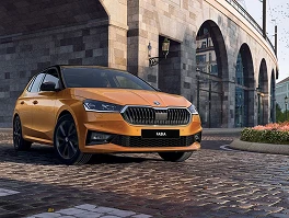 Fabia looks confidently modern and dynamic