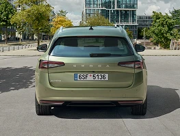 LED rear lights with animated indicators